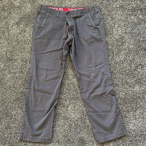 Under Armour Performance Tapered Chino- Gray- Great Condition- 42x32